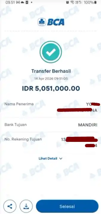 Bukti Transfer