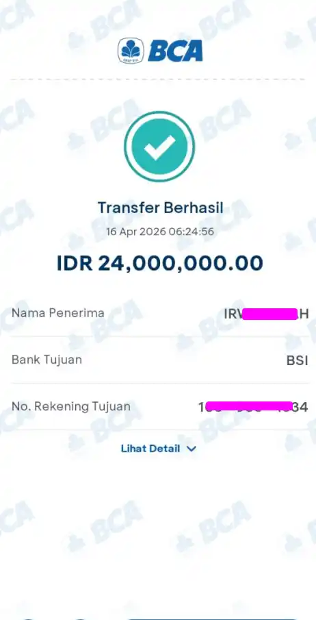 Bukti Transfer